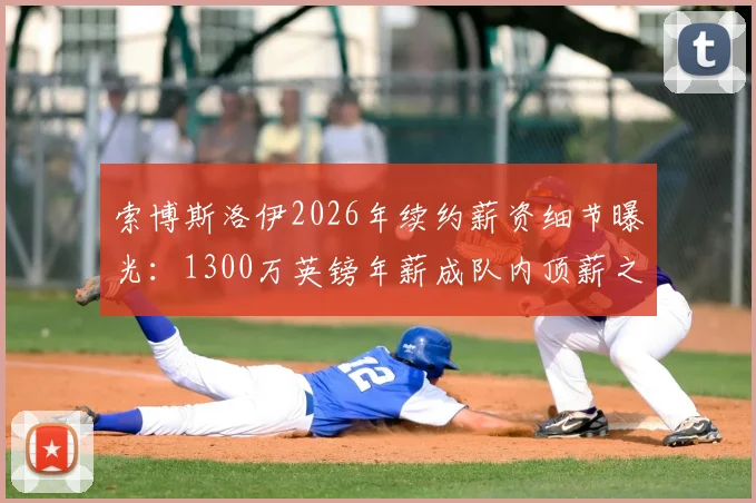 索博斯洛伊2026年续约薪资细节曝光:1300万英镑年薪成队内顶薪之一