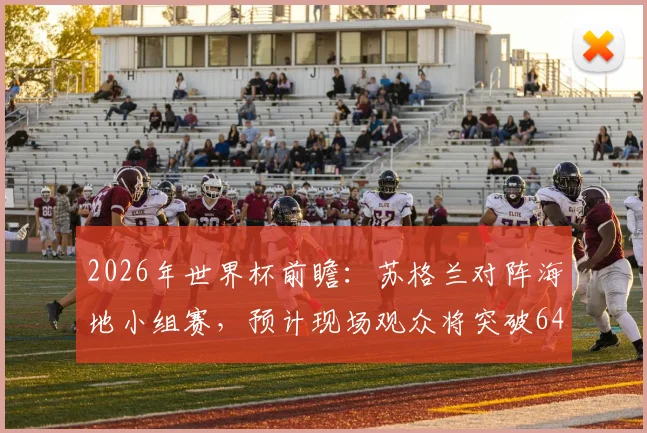 2026年世界杯前瞻:苏格兰对阵海地小组赛,预计现场观众将突破64146人